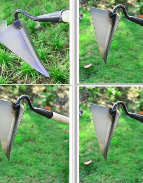 2-in-1 Triangle Weed Remover & Soil Loosening Gardening Tool