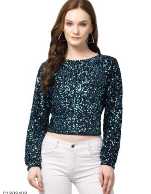 woman top-7 green
